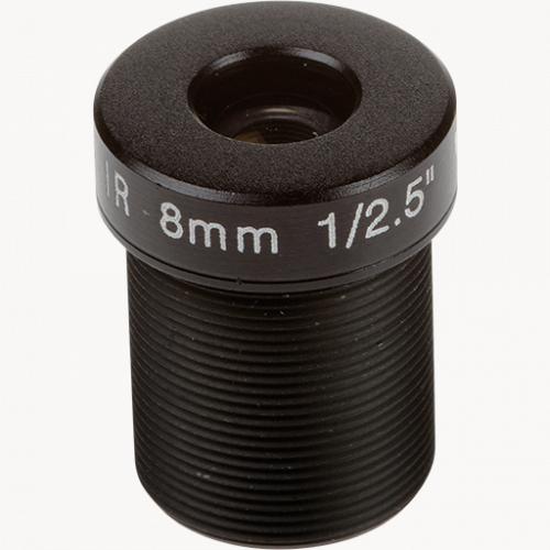 AXIS レンズ M12 メガピクセル 8.0 mm, F1.6