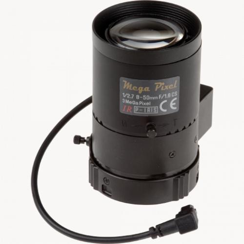 AXIS Tamron 5MP レンズ P-Iris 8-50 mm F1.6