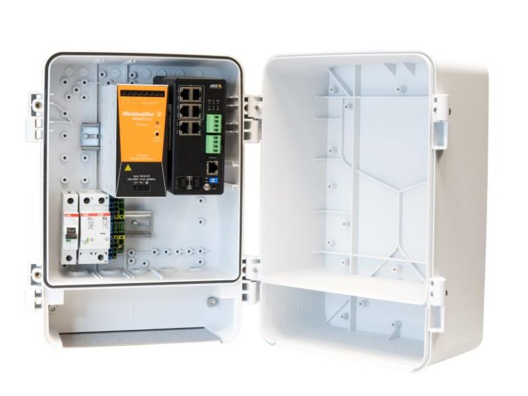 TQ1808VE サーベイランスキャビネット (AXIS) システムケイカメラ