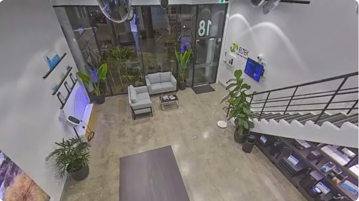 Fisheyeによる包括的な360°カバレッジ