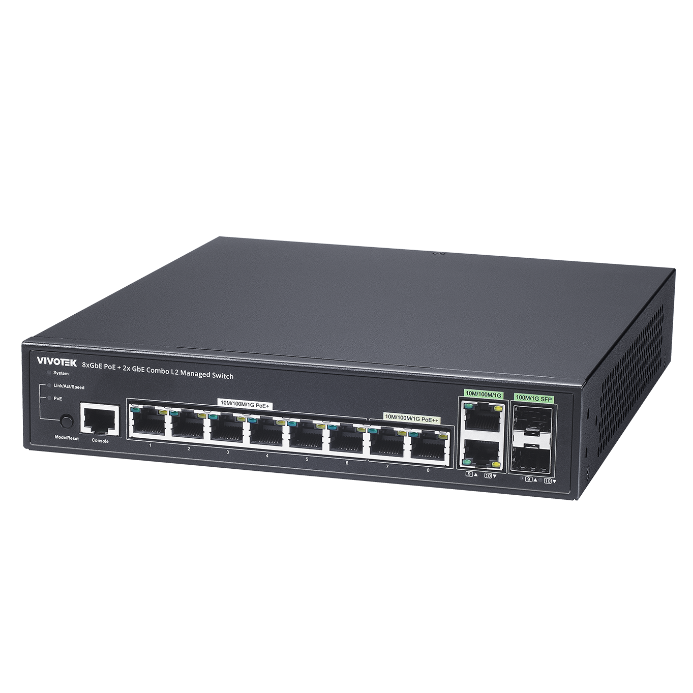 VIVOTEK AW-GEV-104A-130 8ポート por スイッチ 【公式通販】