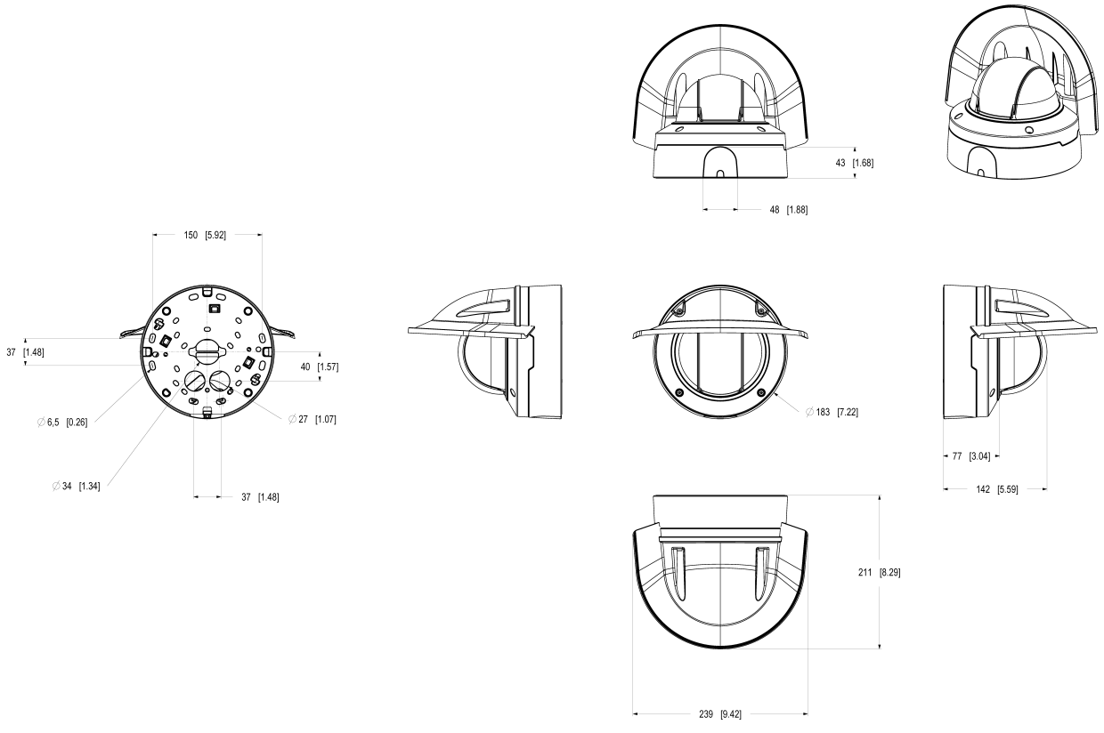 AXIS Q3546-LVE Dome Camera