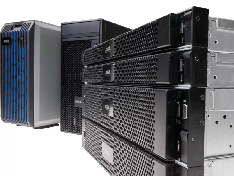 AXIS S12レコーディングサーバーと完璧にマッチ