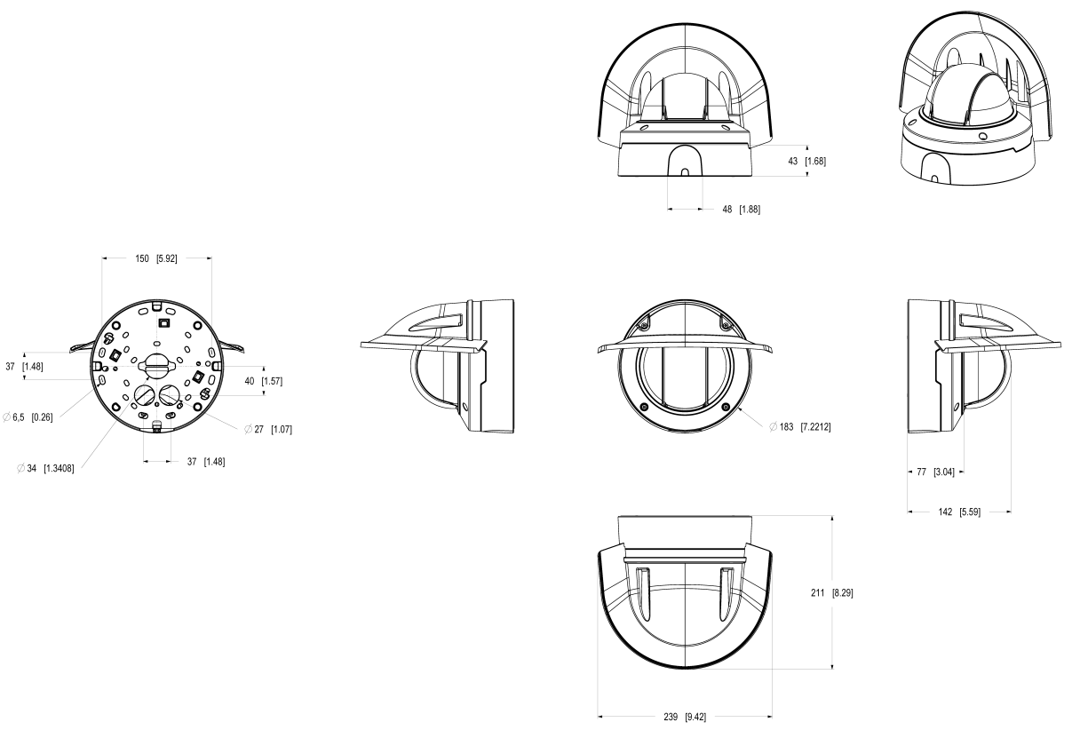 AXIS Q3556-LVE Dome Camera