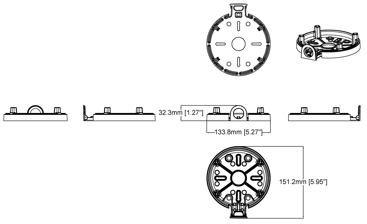 AXIS TQ1603-E Conduit Back Box