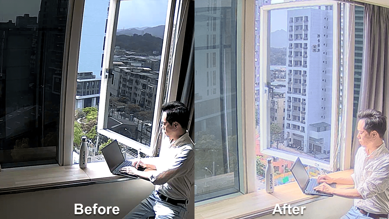 厳しい照明条件での視認性の向上