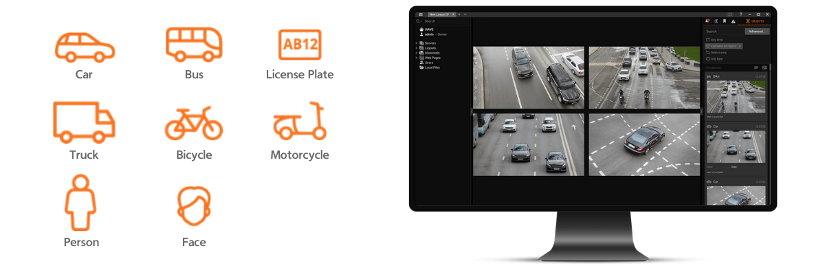 AIベースの物体検出と分類