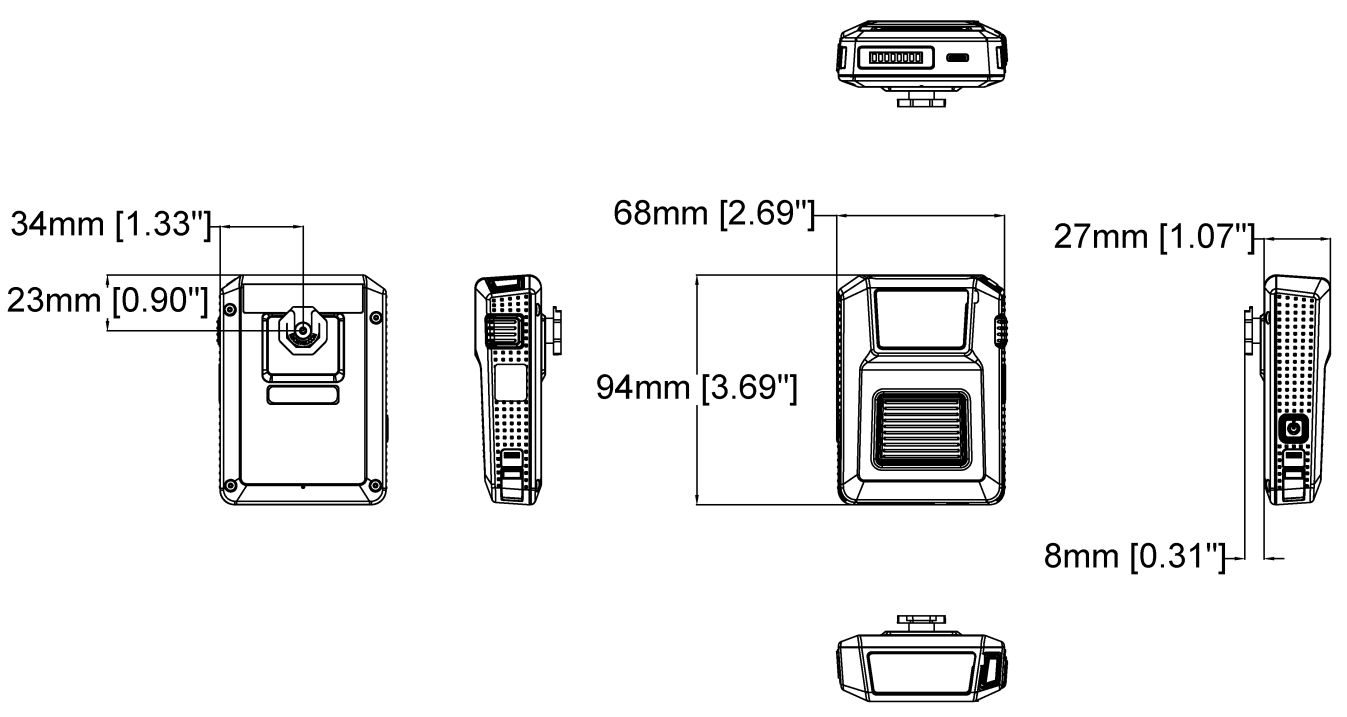 AXIS W102 Body Worn Camera
