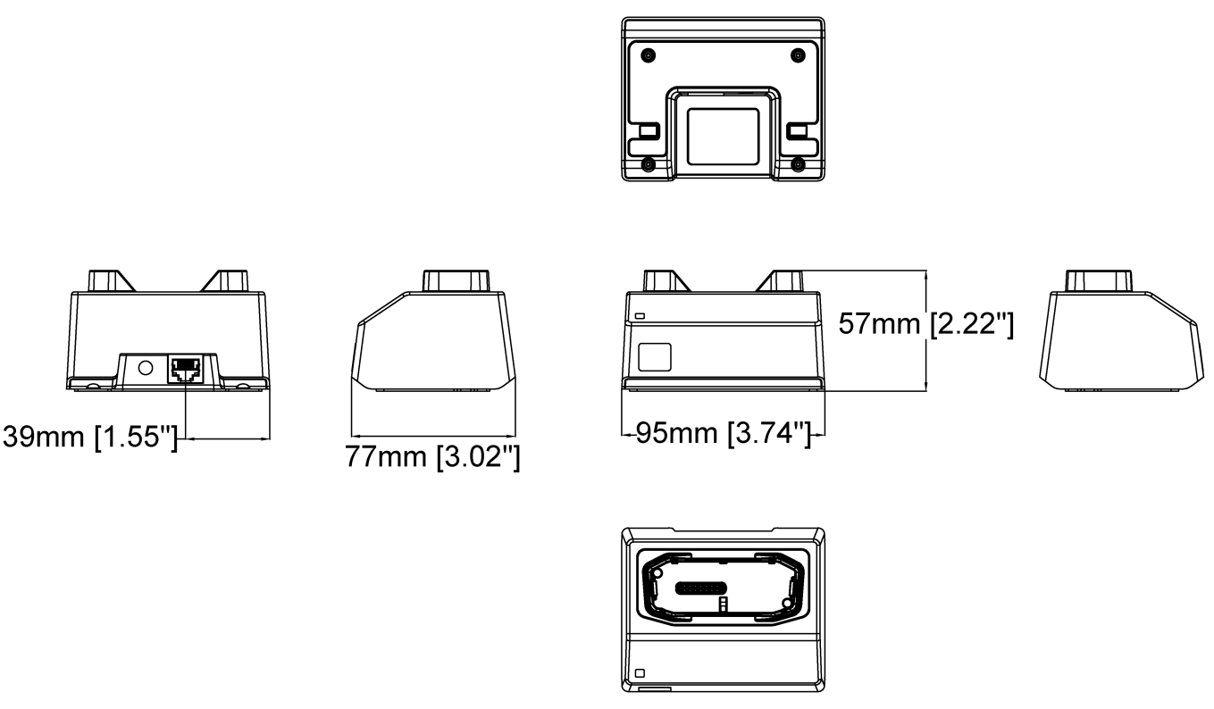 AXIS W700 Mk II Docking Station 1-bay