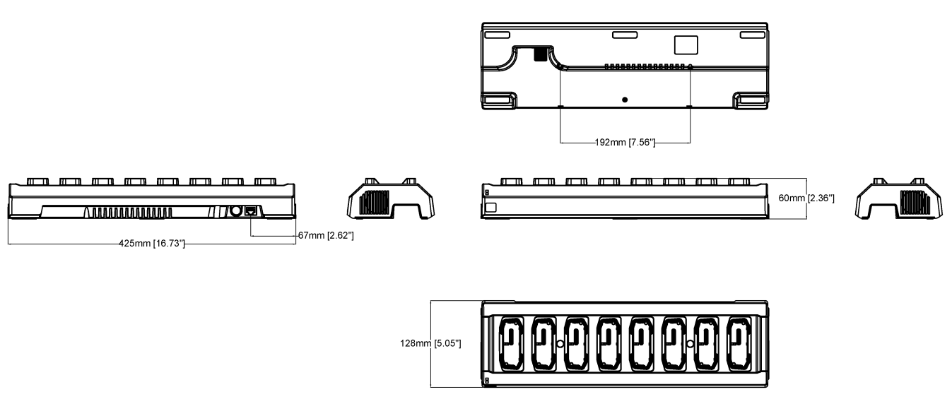 AXIS W701 Mk II Docking Station 8-bay