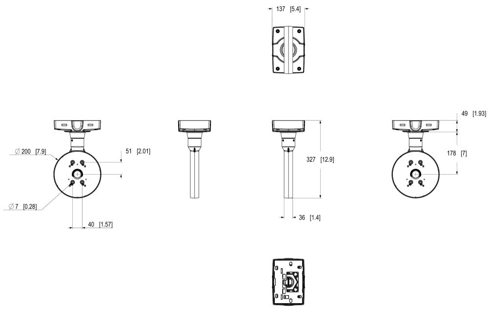 AXIS TQ1503-E Dual Camera Mount