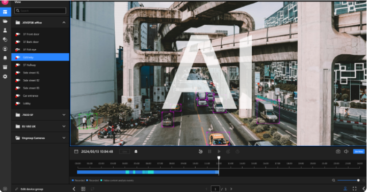 時とともに賢くなるAIで安心の監視体制