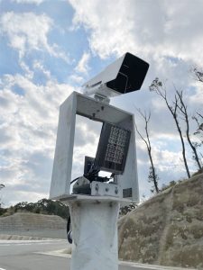 車両ナンバー認識システム画像