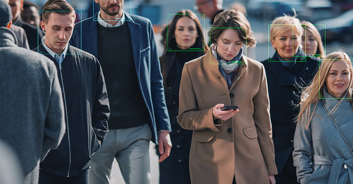 AIによる人物検知の画像