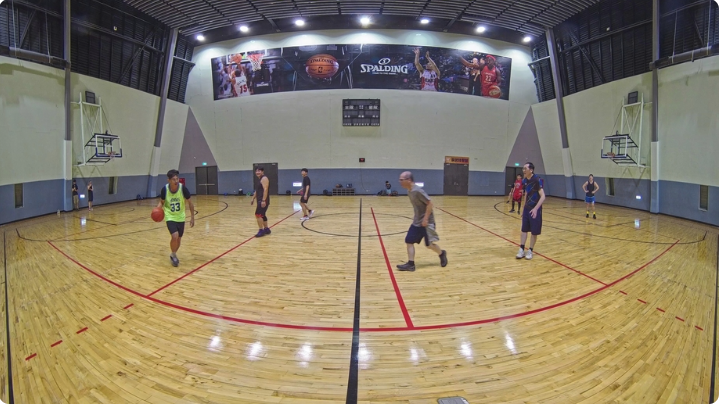 クリアな証拠を提供する180度のビュー