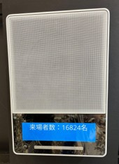 AXIS C1710 来場者数表示